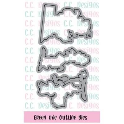 C.C. Designs Outline Die - Green One